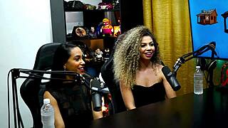 They Kissed in Podcast Interview Ruan Speechless Daniely Patricia Red