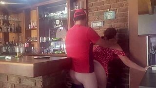 I enjoy a gentle session with a brunette milf from behind.