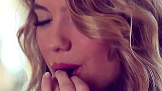 Beautiful teen kenna james strips slowly