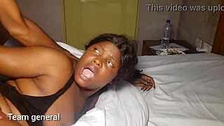 This incredible thick lady takes my big black cock so well.