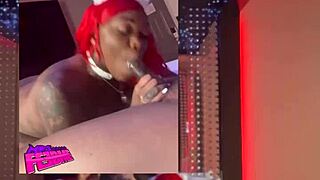 Stars in the Ceiling with Big Black Cock Blowjob and Cumshot Facial