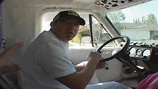 Lexi Belle, ready for the ice cream man's bang?