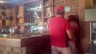 I enjoy a gentle session with a brunette milf from behind.