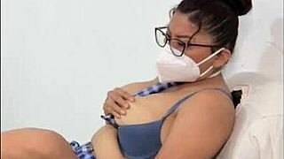 Does 60-Year-Old Stepmother in Student Uniform Want Fetish Sex?