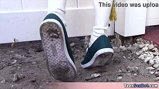 cute small 18+ teen 18+ selling cookies and pussy lets see how the business goes today 🍪💦