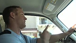 mofozo com busty amateur gets cum on tits after deepthroat