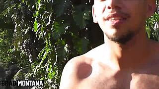 novinha gostosa se ofereceu para o jardineiro e deu no pelo