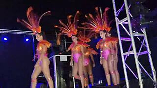 Samb�o 2022 Featuring Models In Leggings And Pantyhose