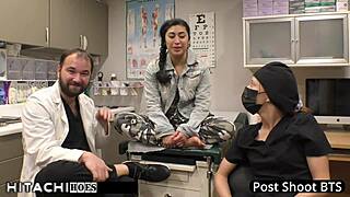 Become Doctor-Tampa To Give Freshman Mandatory Hitachi Orgasm - Jasmine Rose