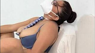 Does 60-Year-Old Stepmother in Student Uniform Want Fetish Sex?