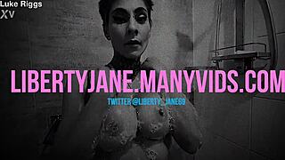 Liberty Jane Solo Dildo Play With A Huge Orgasm - Filmed By Luke's Pov