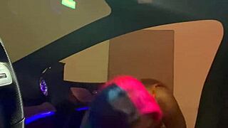 Man gets slutted out in CLS 500 car