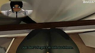 Girlfriend Bent Over For Big Cock Doggystyle In Office.