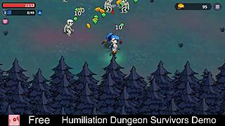 Suggestive Humiliation Dungeon Survivors Demo With Erotic Femdom And Monster Games.