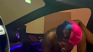 Man gets slutted out in CLS 500 car