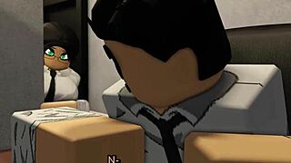 Girlfriend Bent Over For Big Cock Doggystyle In Office.