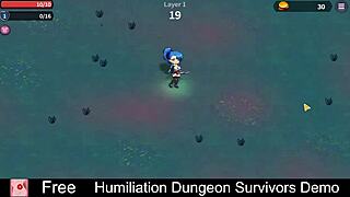 Suggestive Humiliation Dungeon Survivors Demo With Erotic Femdom And Monster Games.