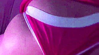 Panties aside for upskirt action and cumshots