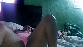 Masturbating While Stepfather Watches and Jerks Off His Cock!