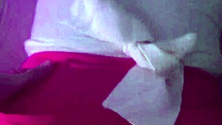 Panties aside for upskirt action and cumshots