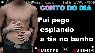 Conto erotico fui pego espiando a tia no banho... oh man, what a sight!