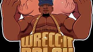 Petite 44 Slut Stepsister Sucks My Big Black Cock and Takes Facial