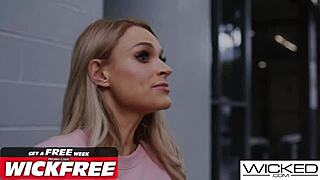 beautiful blondes emma hix and blake blossom get dicked hard!