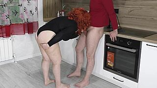 Milf waited for anal sex and got a cock in a big ass