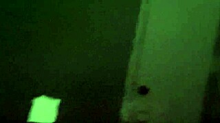 Homemade blowjob in the bedroom with big cock and cum in mouth.