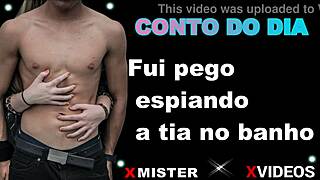 Conto erotico fui pego espiando a tia no banho... oh man, what a sight!