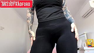 Is This Milf In Sheer Leggings Ready To Be Fucked?