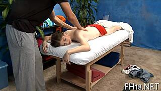 Intimate massage session