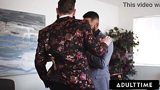 Adult Time - Bisexual Boss Gives Naughty Assistant A Facial With Her BF's Help In MMF Threesome