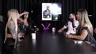 Who did she match with on Tinder? Juli Figueiró and Felipe Larrossa in sheer red!