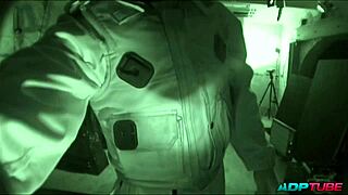 In the dungeon, two cocks and two pussies play with a harness