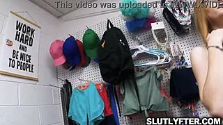 Slutlyfter Com - Amber Stark Stealing Panties Gets Punishment From Officer Rusty Nails