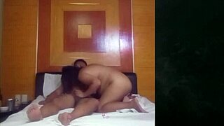 Chubby amateur lovers engage in wet squirting homemade session with fingering and blowjob