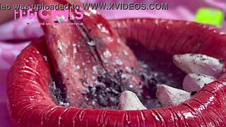 I am the gorgeous blonde smoking a cigarette