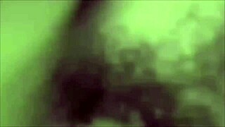 andrea enjoys a threesome while the cuckold films