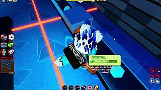 In Roblox Jailbreak, a cop receives a blowjob during gameplay