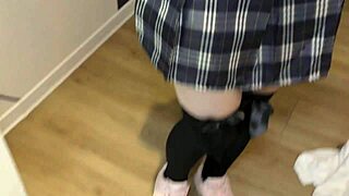 Amateur teen Vivien Doll gets fucked by black maths teacher