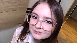 Amateur teen Vivien Doll gets fucked by black maths teacher