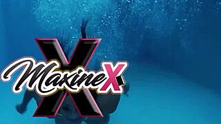 Maxine X's Intense Solo Pussy Play with Huge Toy