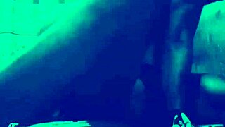 I couldn't resist that big black cock in our homemade video