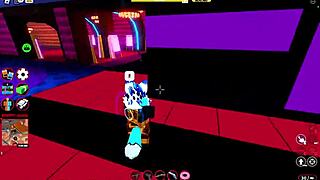 In Roblox Jailbreak, a cop receives a blowjob during gameplay