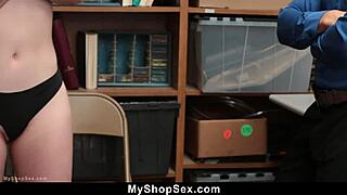 Teen Feels Dominated By Mall Officer After Infraction