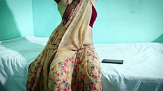 Desi lucky boy fucks hot cute bhabhi instead of husband in dorm room