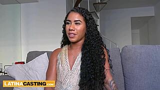 Bubble Butt Latina Rides To Secure The Role