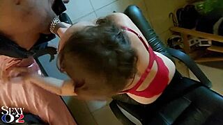 french amateur slut feels intense pleasure in blowjob deepthroat rimming and ass fingering