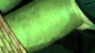 Man sucking tranny's big cock intensely